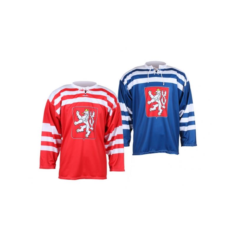Hokejový dres Replika ČSR 1947, modrý